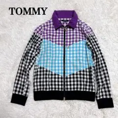 TOMMY カラフルチェック ジャケット　Lサイズ