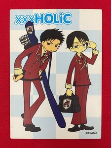 ×××HOLiC／CLAMP 2005 CARENDAR カード 非売品 当時モノ 希少　A11466