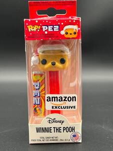 Funko Disney POP! PEZ Winnie the Pooh Santa Hat Exclusive Candy Dispenser NIB 海外 即決