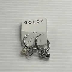 GOLDY チタンポスト 2WAY フープピアス