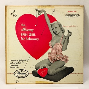 ◇SPIN GIRL / PATTI PAGE◇MERCURY 米深溝 美女ジャケ プロモ