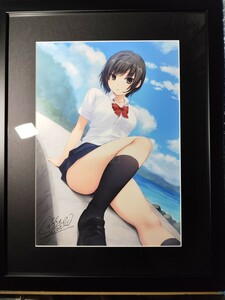 珈琲貴族 直筆サイン入り 描き下ろしA3複製原画