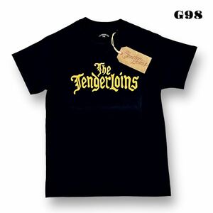 ★早いもの勝ち！ TENDERLOIN tenderloin テンダーロイン てんだーろいん TEE 半袖 Tシャツ ブラック イエロー 黒 黄 S 本店 限定 デザイン