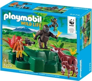 Playmobil*プレイモービル 5273 WWF ゴリラとオカピ 新品