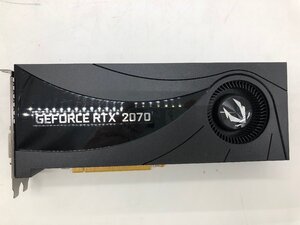 【ハード王】1円～/グラボ ZOTAC RTX2070 8GB 256BIT GDDR6/8991-B13