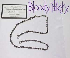 Bloody Maryブラッディマリー ベビー マーメイド チェーン 60cm Baby Mermaid chain ネックレス