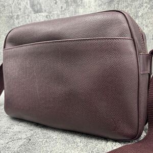 ルイヴィトン Louis Vuitton リポーターPM タイガ ショルダーバッグ ビジネス　アカジュー　レザー　M30156 SP0938 斜め掛け　肩掛け