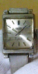 ■く-296　ラド― A510564 レディース 腕時計　中古 RADO イカリ 刻印あり 電池切れ ※最大約寸:長さ16.5cm 文字盤1.5×1.5cm 重さ20g