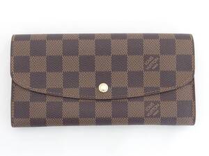 LOUIS VUITTON ルイヴィトン ダミエ ポルトフォイユ・エミリー N63019 長財布 /B5780