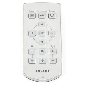 【中古】【ゆうパケット対応】Ricoh Web会議システム用リモコン U101 [管理:1150023882]