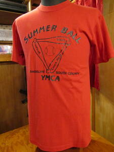 USEDプリントＴシャツ⑤　JERZEES　SUMMER BALL YMCA