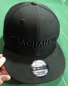 □ニューエラ ｘ 江頭2:50 エガちゃんねる コラボ EGACHANNELロゴ 9FIFTY キャップ ブラック スナップバックフリー 美品!!!□