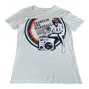 ★FRANKLIN & MARSHALL Tシャツ レゲエ ラスタ Sサイズ