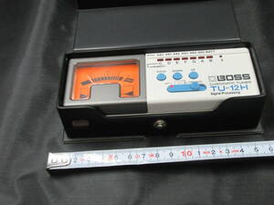 ＢＯＳＳ　ボス　ＴＵ－１２Ｈ　ＣＨＲＯＭＡＴＩＣ　ＴＵＮＥＲ　クロマティックチューナー　ジャンク