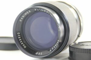 ま09★たいへん希少品美品★ HANIMEX ハニメックス Canon キヤノン用 AUTOMATIC 135mm F2.8大口径 FDマウント