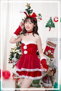 新品未使用 送料無料 クリスマス サンタ コスプレ サンタコス セクシー ランジェリー バニー コスプレ衣装