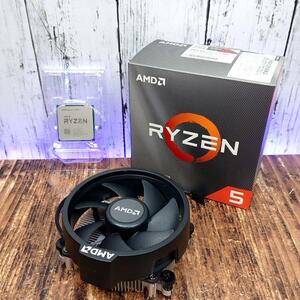 【動作確認済】AMD Ryzen 5 3500 BOX Ryzen 3000シリーズ Socket AM4 6C6T 3.6GHz-4.1GHz クーラー付属 パソコン PCパーツ