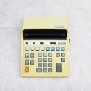 ◎昭和レトロ ジャンク ｜70ｓ 計算機 貴重｜CASIO カシオ F-1 ｜ 現状販売 黄ばみあり■P0005