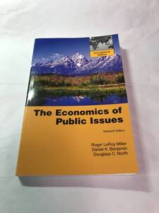 [630]【古本】＜蔵書印等あり＞The Economics of Public Issues 6th ed. Roger Le Roy, etc. 【同梱不可】