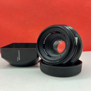 ♪ ZENZA BRONICA ZENZANON MC F2.8 75mm 中判カメラ レンズ 単焦点 動作確認済 ゼンザブロニカ