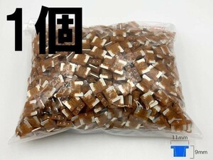 【太平洋精工 5A 黄赤 低背 ヒューズ 1個】 PEC製 シガーライター ETC 接続 検索用) 接続 結線 配線 ETC レーダー 3687