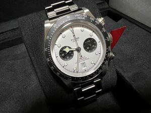 新品 激安 最強開運日 天赦日 一粒万倍日 時の記念日 6月10日 保証日付 縁起 TUDOR チューダー ブラックベイ クロノグラフ 79360N クロノ