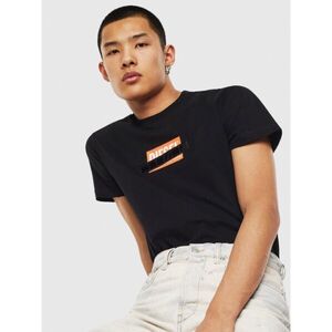 DIESEL Tシャツ M SEEB BASU T-DIEGO-S7 ブラック　ディーゼル