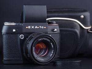 【完動】EXA 1c PENTACON auto 50mm f1.8 MC