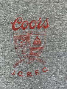 70s 80s COORS vintage Tシャツ クアーズ ビール 企業 USA製 アメリカ製 BEER Jeff city rugby hanes ヘインズ jefferson city