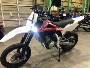 格安　ハスクバーナ　SMR125　セル始動　自賠責R7年12月　ヨシムラキャブ　24256ｋｍ