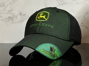 ジ【未使用品】156QF クール★JOHN DEERE ジョン・ディア キャップ 帽子 CAP JDファンにも嬉しいクールデザイン！《FREEサイズ》