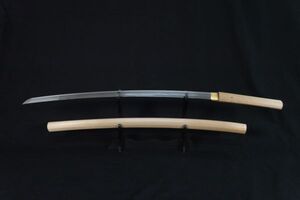 刀 美農国関住桑山兼高謹作之 73.6cm 反り2.2cm 武具 骨董品 刀剣 登録証