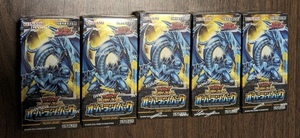 遊戯王　ラッシュデュエル　オーバーラッシュパック　5box 未開封 シュリンク付き