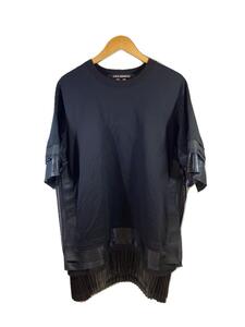 JUNYA WATANABE COMME des GARCONS◆23AW/パネルデザインカットソー/S/コットン/BLK/JL-B004