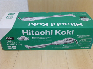 〇送料無料 新品未使用 HIKOKI 日立工機10.8V コードレスクリーナ R10DL（LCS） （1.5Ahリチウムイオン電池・充電器付）