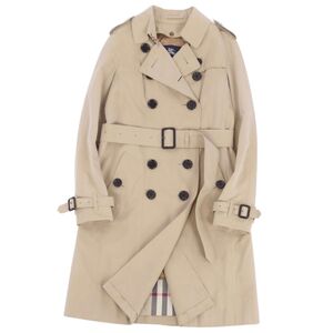 極美品 バーバリー ロンドン BURBERRY LONDON コート トレンチコート ライナー付 裏チェック アウター レディース 36(S) cf12ed-rm20f12839