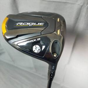 ▲　12/19　281756　Callaway　ROGUE　ST　MAX D　キャロウェイ　ローグ　ドライバー　ＦLEX S　ゴルフクラブ　VENTUS　5-S　fujikura