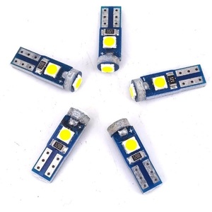 【業販ENYA】メーター／インジケーター用 最新高照度 T5 3W LED 5個【送料無料】