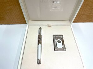 【U59867】中古品　S.T.Dupont デュポン　TAJ MAHAL　タージマハル　万年筆　セット　2000個限定　シリアルナンバー入り　0101/2000