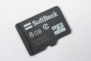 8GB microSDHC カード SoftBank ソフトバンク