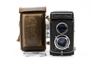 ★美品★ ヤシカ Yashica Yashicaflex Old A 二眼レフカメラ 80mm F3.5 ケース付き #60474