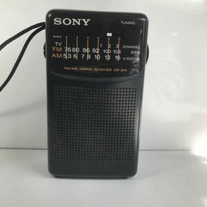 SONY FM/AM コンパクトラジオ ICF-S14(動作品)(並品)