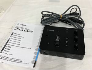 動作ok ヤマハ YAMAHA ゲームストリーミングオーディオミキサーZG02 現状品 カ15