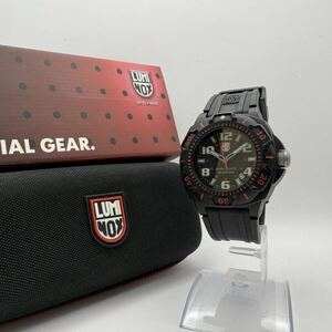 【稼働品】1円～　ルミノックス　LUMINOX　SERIES 0200　デイト　クオーツ　メンズ腕時計　保存箱