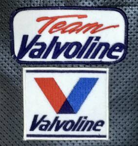 【valvoline】当時物ワッペン2種類『バルボリン』1990年代 個人出品