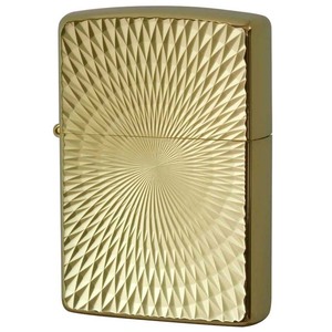 Zippo ジッポライター ダイアモンドカット 金メッキ 両面加工 Diamond Cut ゴールドタンク B