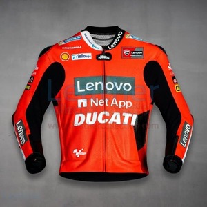 海外 高品質　送料込み　ジャック・ミラー DUCATI CORSE 　ドゥカティ・コルセ　レザーレーシング　ジャケット　サイズ各種 レプリカ