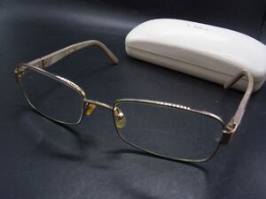 Chloe クロエ CE2109 780 53□17 135 度入り 眼鏡 メガネ めがね シルバー系×クリア DH1378