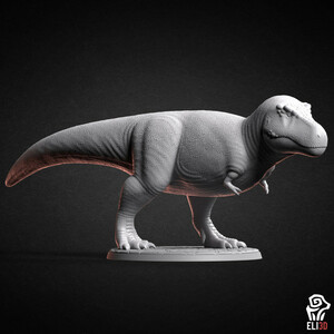 A136　T-REX　ティラノサウルス　3dプリント　UVレジン　テストプリント品