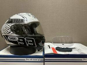 SHOEI ショウエイ X-Fourteen エックス フォーティーン X14 X-14 MARQUEZ4 マルケス4 マルク・マルケス選手 ヘルメット Lサイズ 程度良好!!